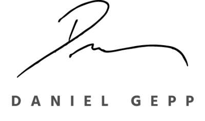 Logo Daniel Gepp Videograf